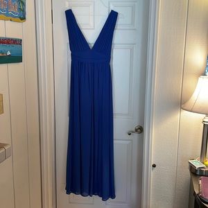 Lulu’s Heavenly Hues Dress Royal Blue Small